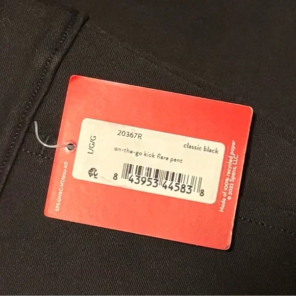 NWT Spanx on the Go Kick Flare Pant, Black, Size Large. - Picture 2 of 4